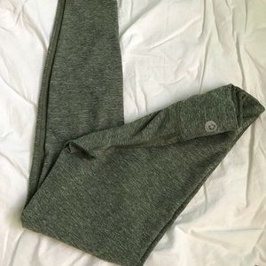 Scorpio sol Workout yoga pants greenish gray